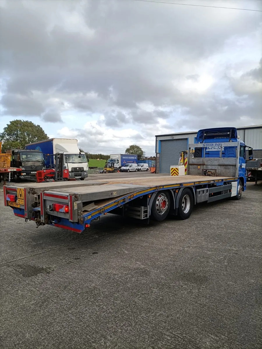 2016 Man Plant Truck cheese wedge Ramps Rear lift - Image 3