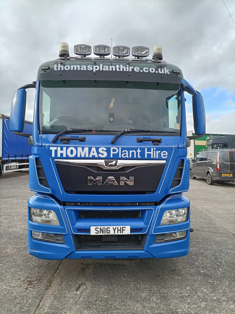 2016 Man Plant Truck cheese wedge Ramps Rear lift - Image 4