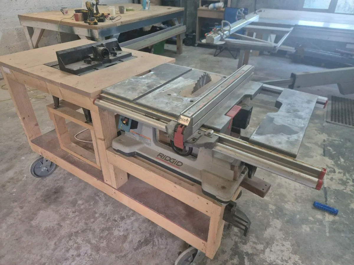 Table saw and router - Image 1