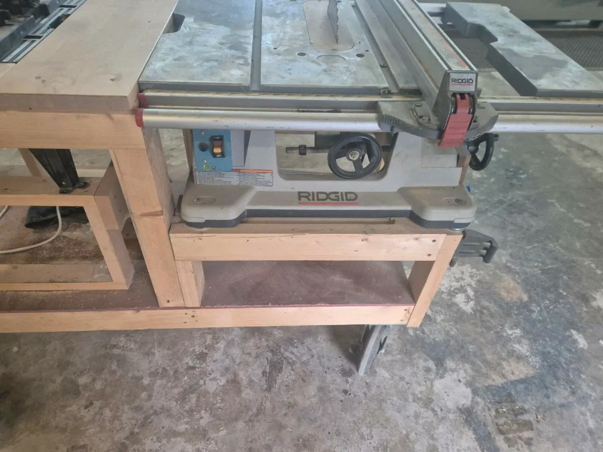 Table saw and router - Image 2