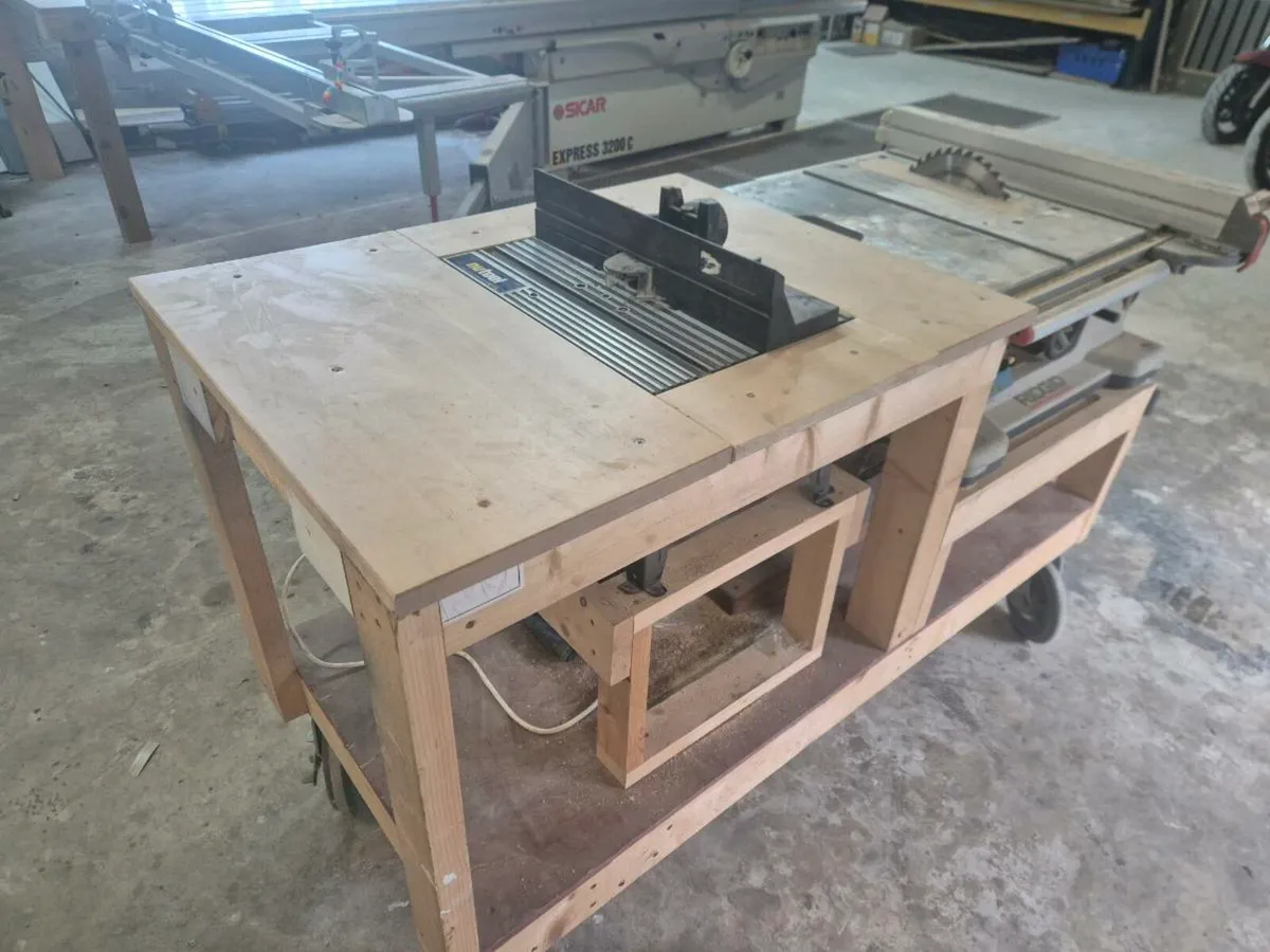Table saw and router - Image 3