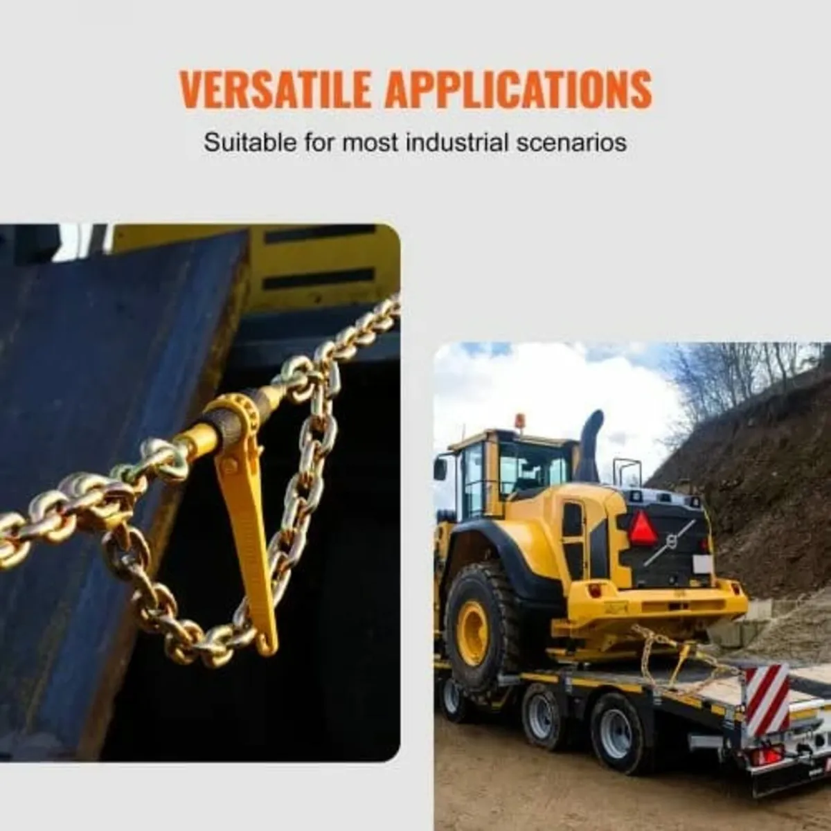 Chain Binder Ratchet Load Binder 1/4"-5/16" 2600 l - Image 3