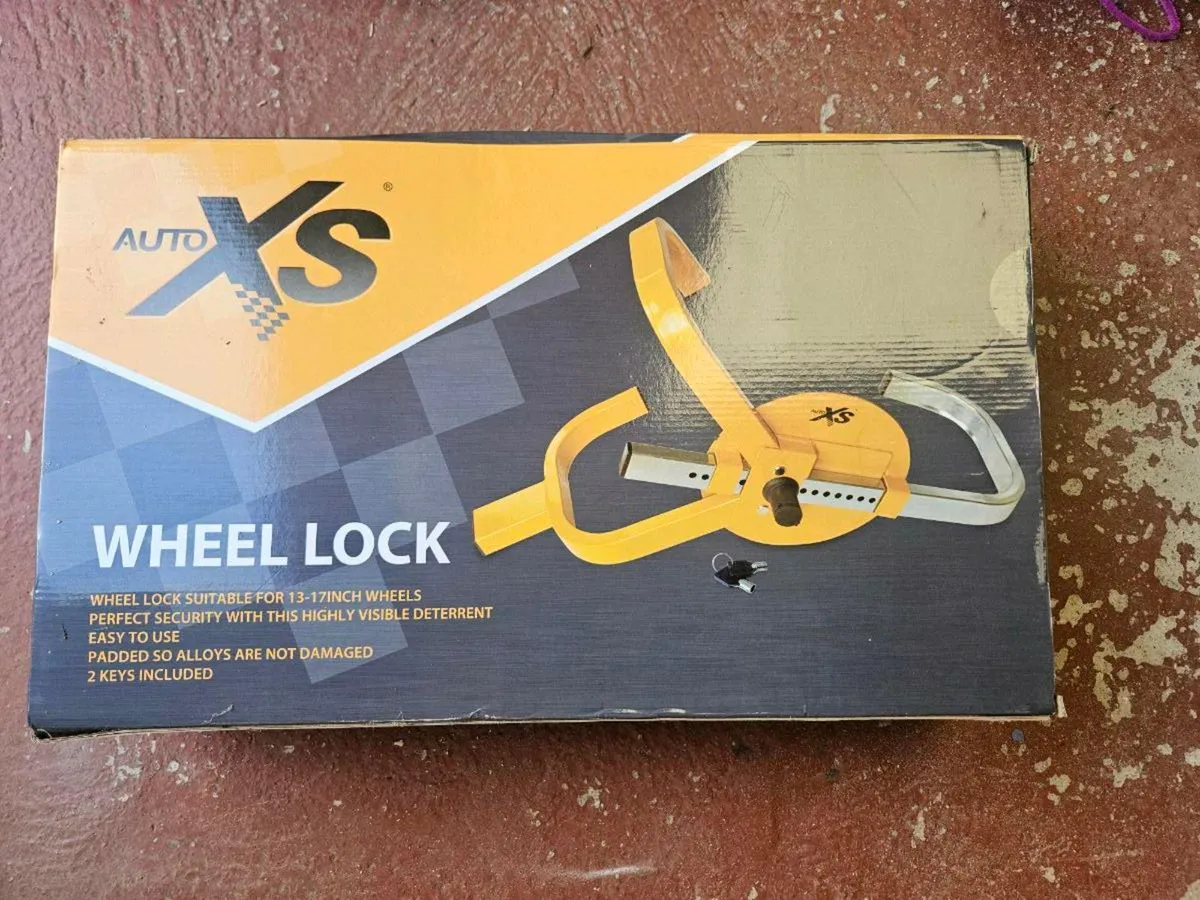 Wheel Lock - Brand New - Image 1