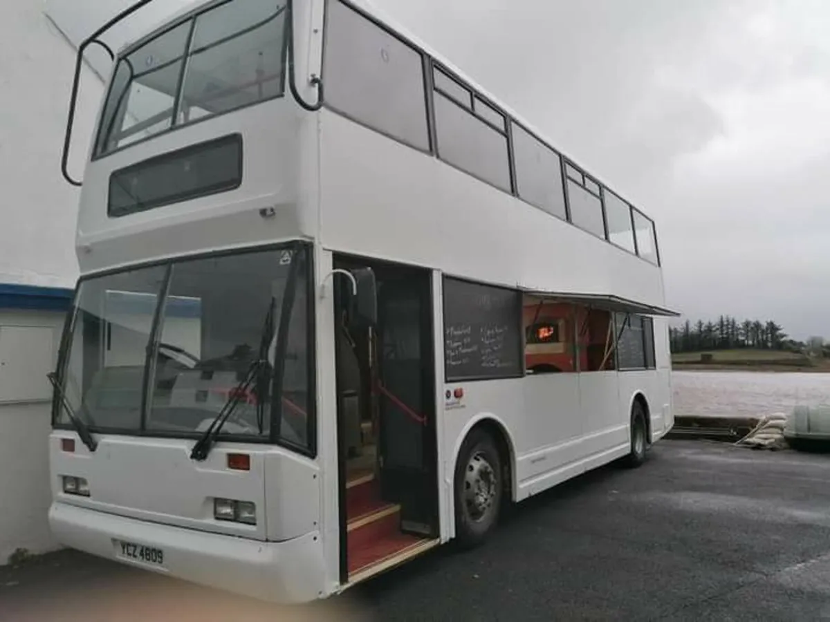Double decker wood fired pizza bus - Image 1
