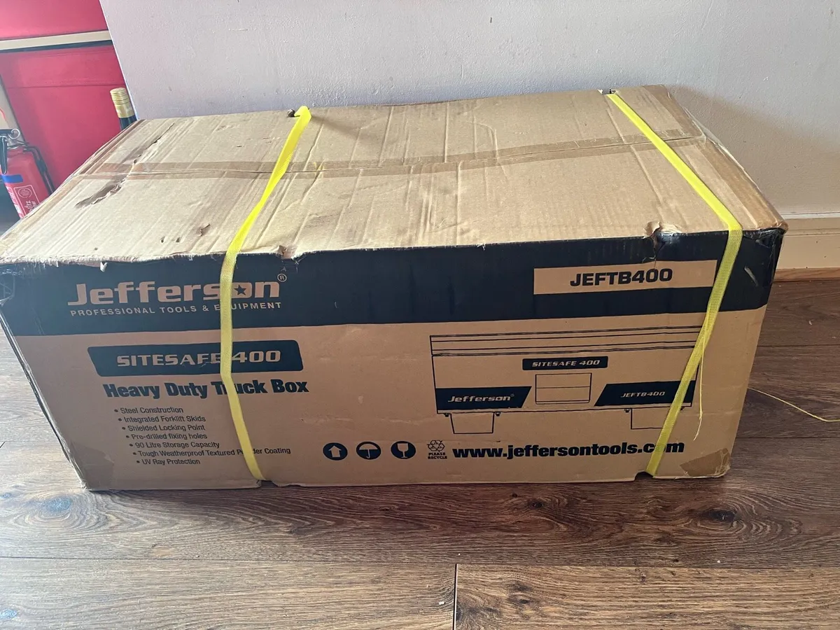 Jefferson sitesafe 400 truck box - Image 1