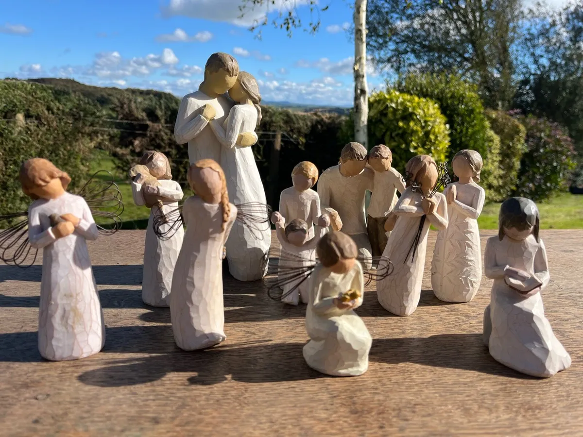 Collection of 10 Willow Tree Figurines - Image 2