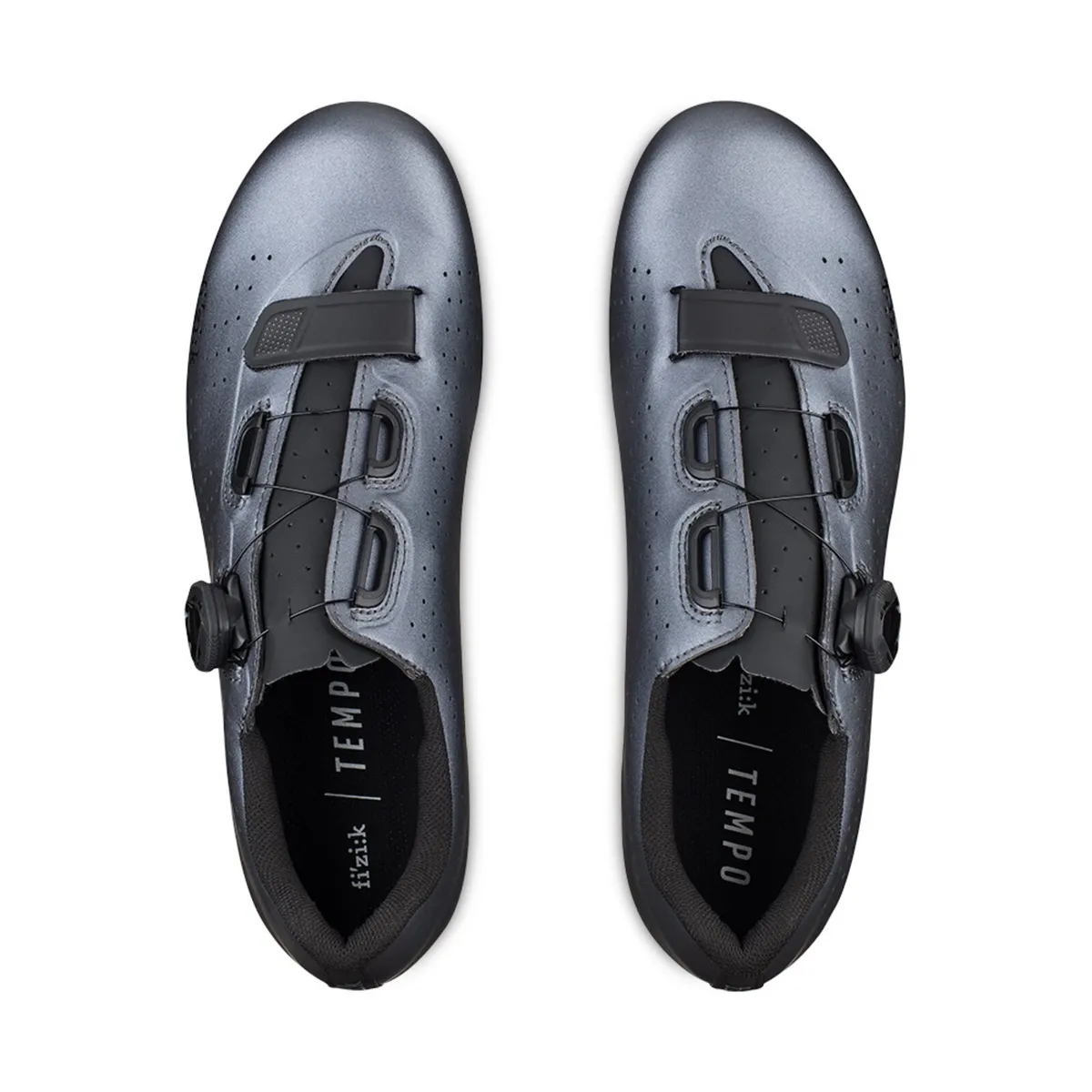 fi'zi/k - Tempo - Metallic Gun Metal Cycling shoes - Image 4
