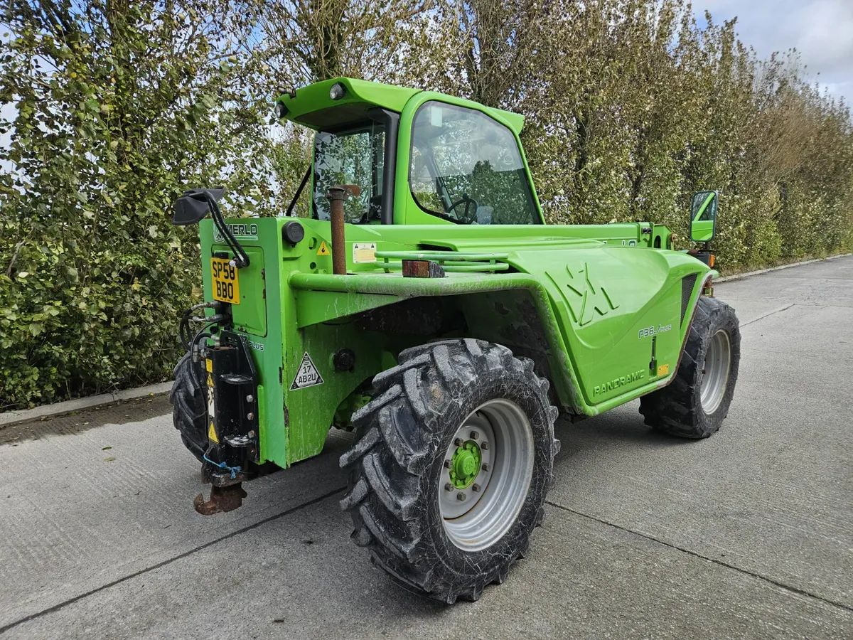 2008 Merlo P36.7 plus Telehandler - Image 4