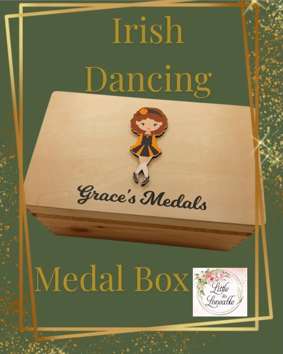 Personalised Irish Dancing Medal Box - Image 2