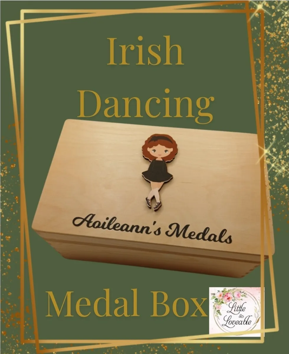 Personalised Irish Dancing Medal Box - Image 3