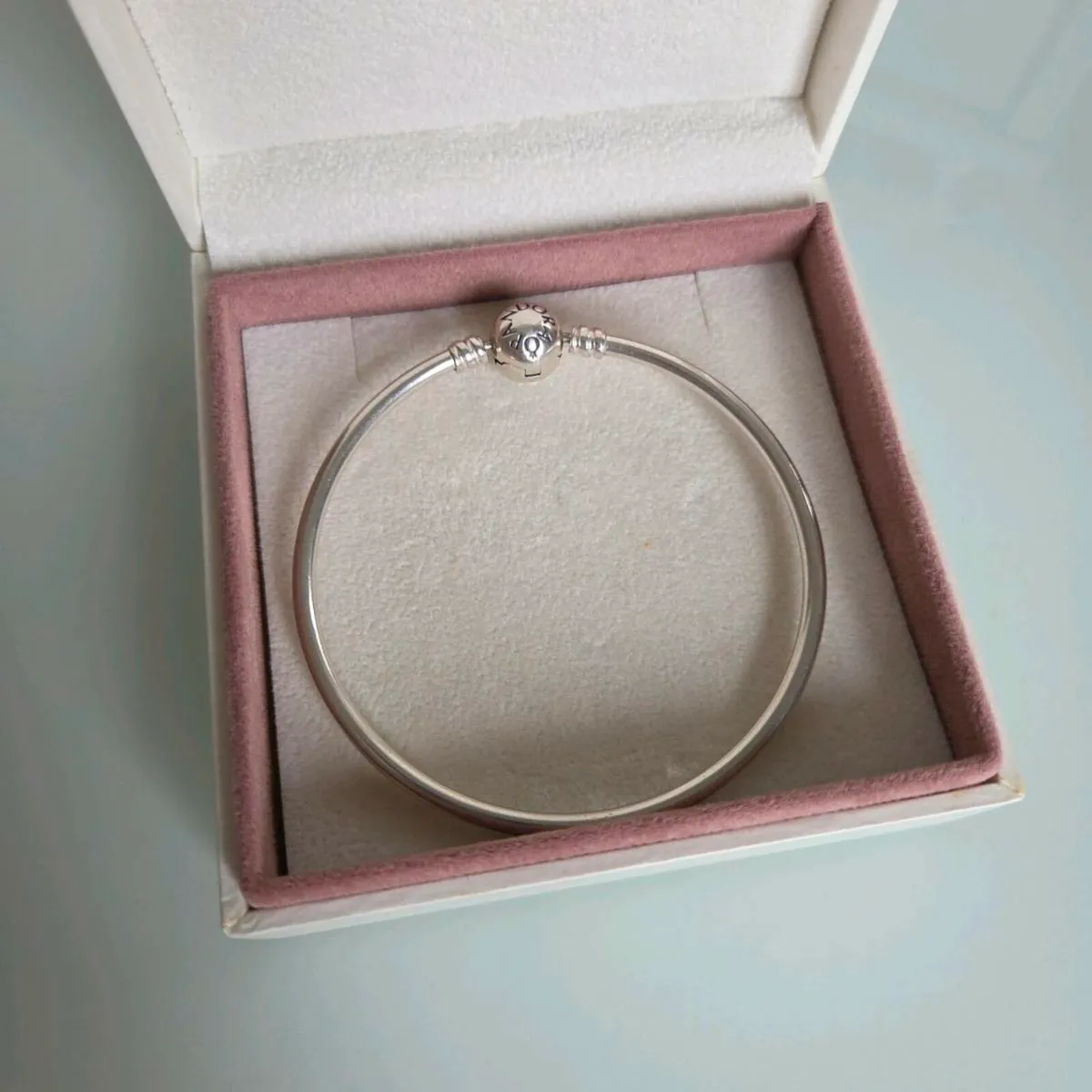 Pandora bangle bracelet moments claps - Image 2