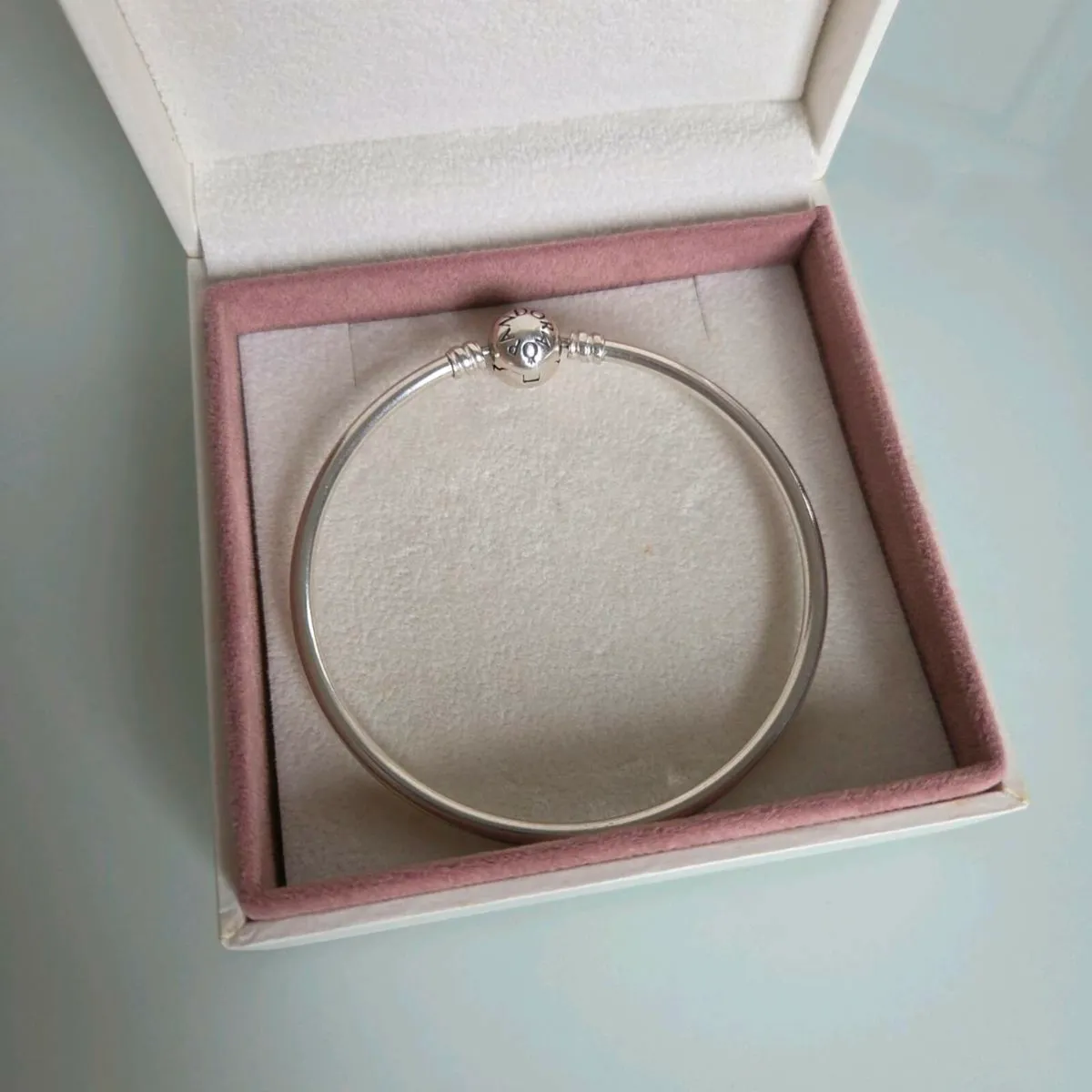 Pandora bangle bracelet moments claps - Image 3