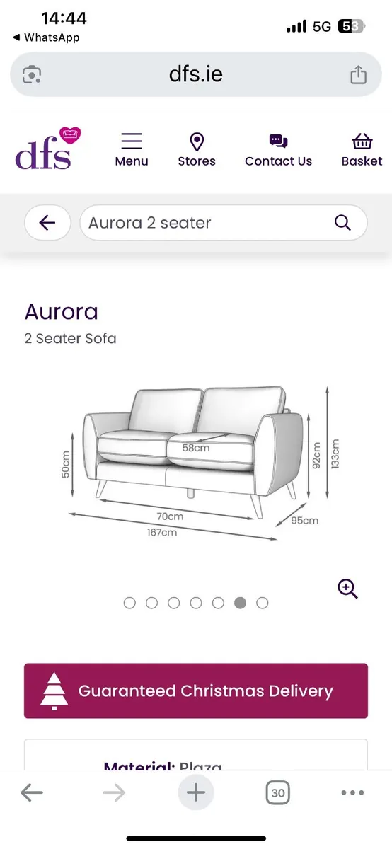 Aurora 2 & 3 seater couches - Image 3