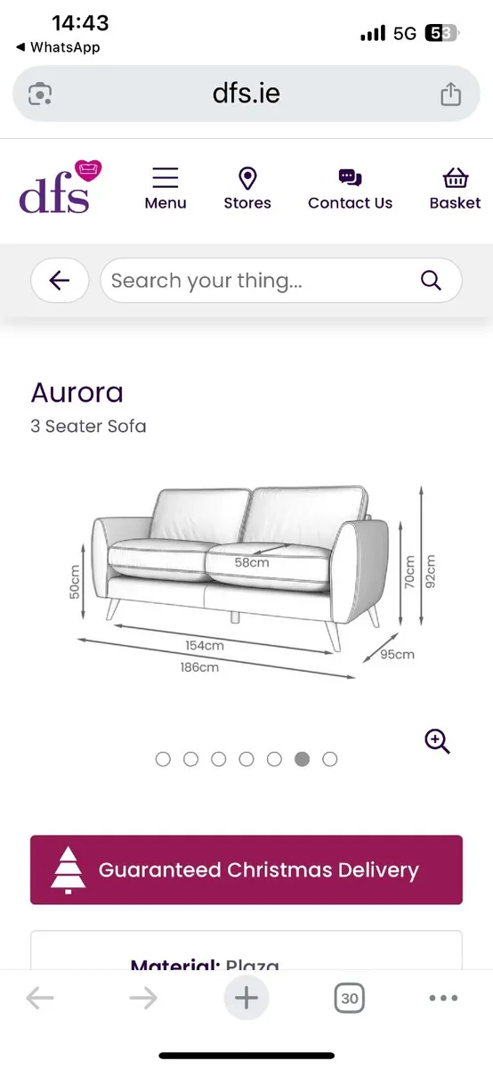 Aurora 2 & 3 seater couches - Image 4