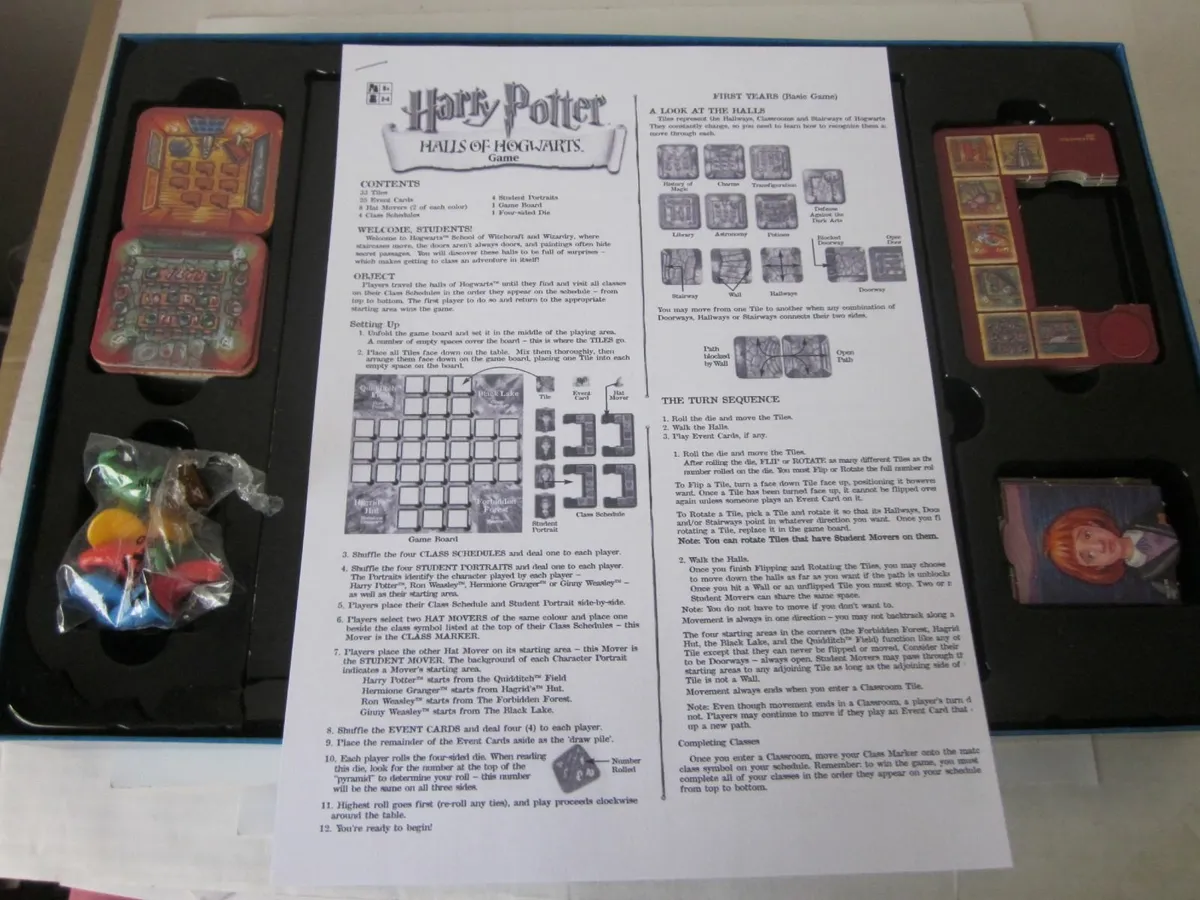 New Harry Potter Halls of Hogwarts Board Game - Image 4