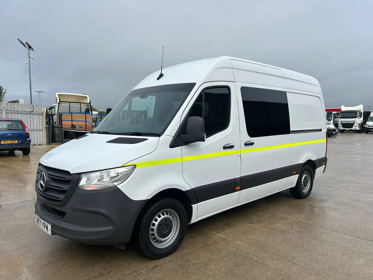 2021 Mercedes Sprinter 314 CDI MWB Welfare Van - Image 3