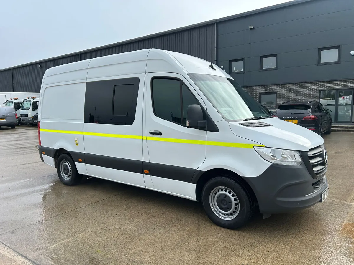 2021 Mercedes Sprinter 314 CDI MWB Welfare Van - Image 1