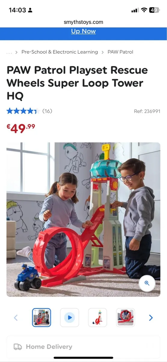 Paw patrol tower