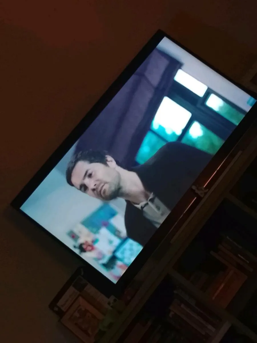 55" TV with stand - Image 1