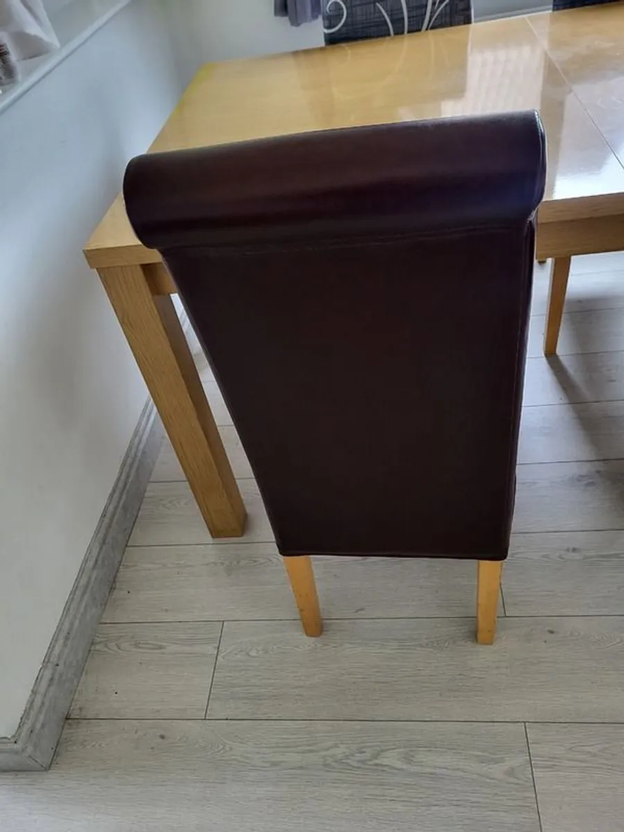 Table & 6 Chairs (swords Area) - Image 2