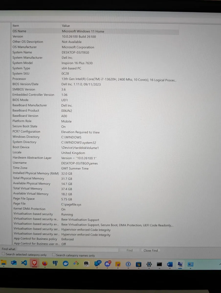 Dell Inspiron 16 Plus – i7 | 32GB RAM | 1TB SSD - Image 4