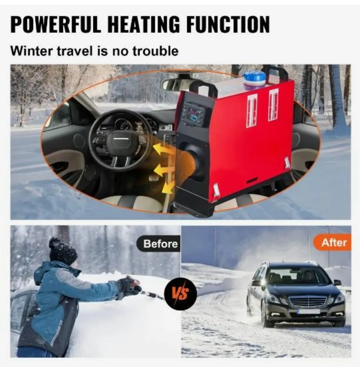 12V 5KW Diesel Heater - Image 2