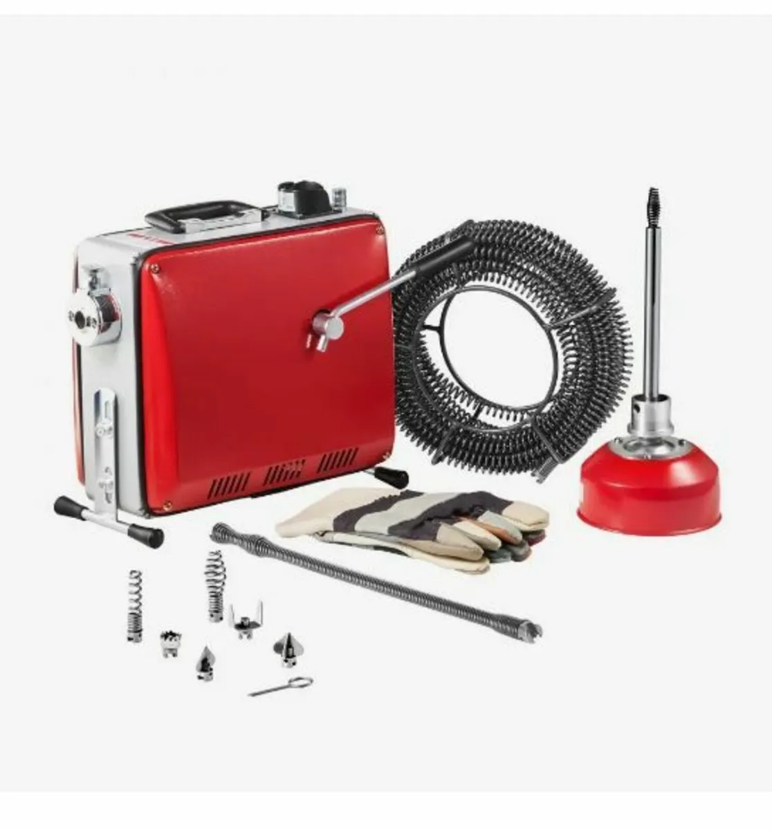Drain Cleaner Machine, 400W 1400RPM - Image 1