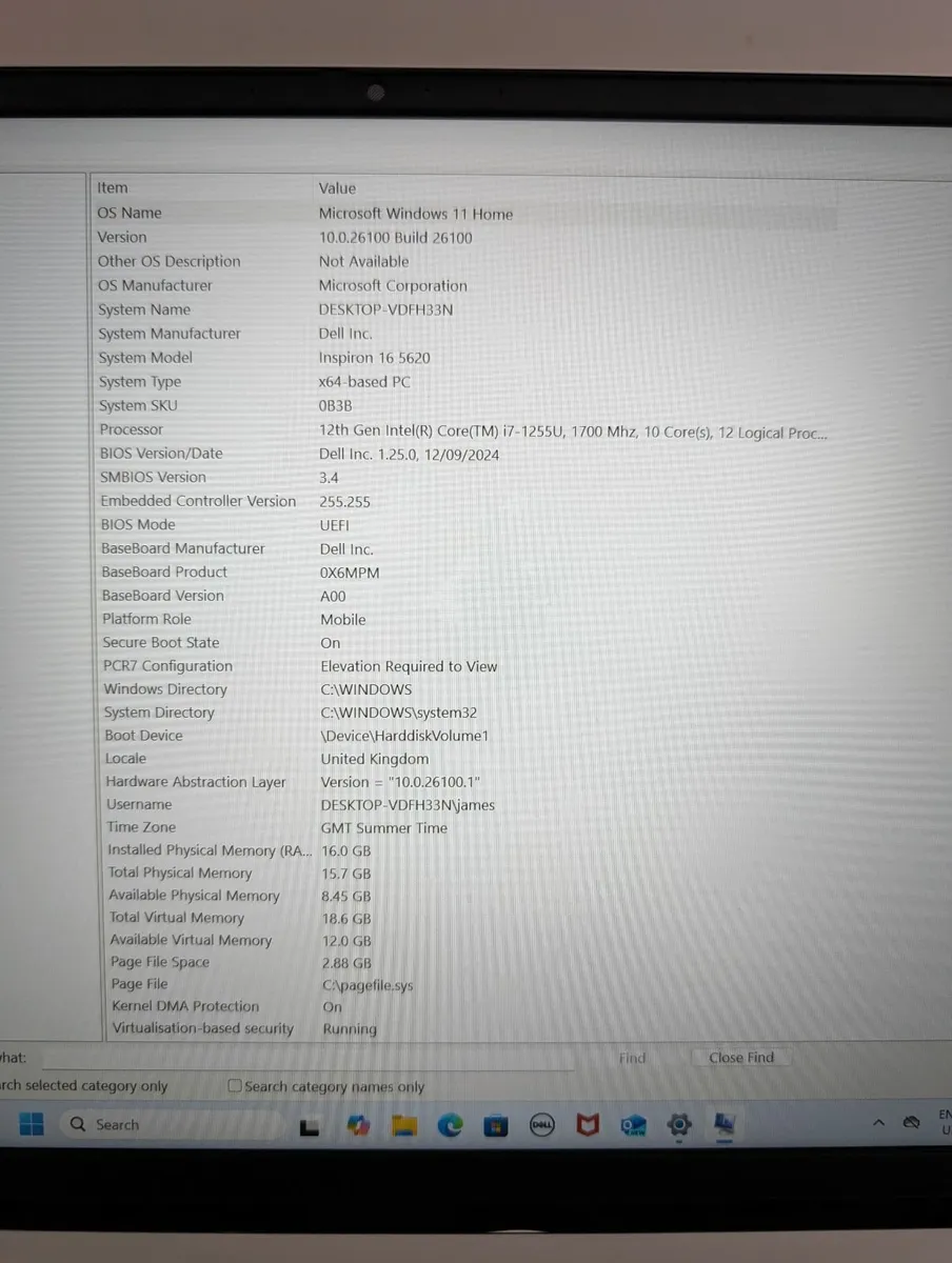 Dell Inspiron 16 – i7 | 16GB RAM | 1TB SSD - Image 3