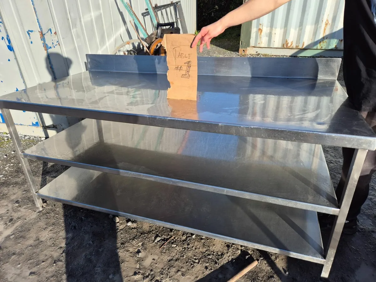 Stainless Tables - Image 2