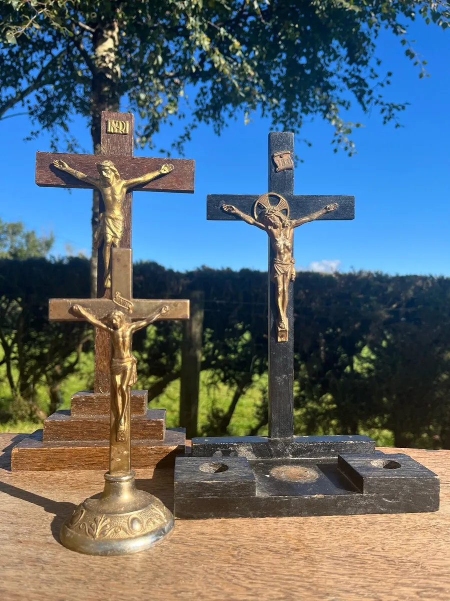 Vintage Crucifixes - Image 1