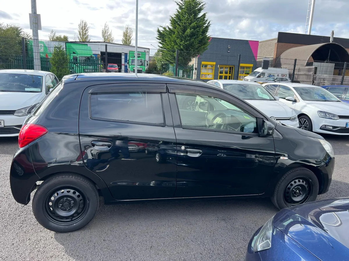 MITSUBISHI MIRAGE BLACK 2014 - Image 4
