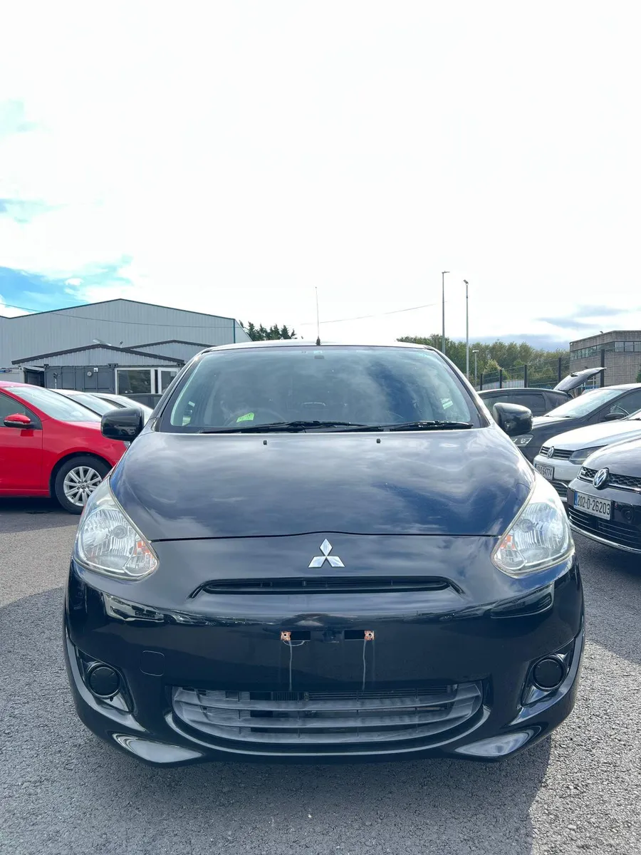 MITSUBISHI MIRAGE BLACK 2014 - Image 2