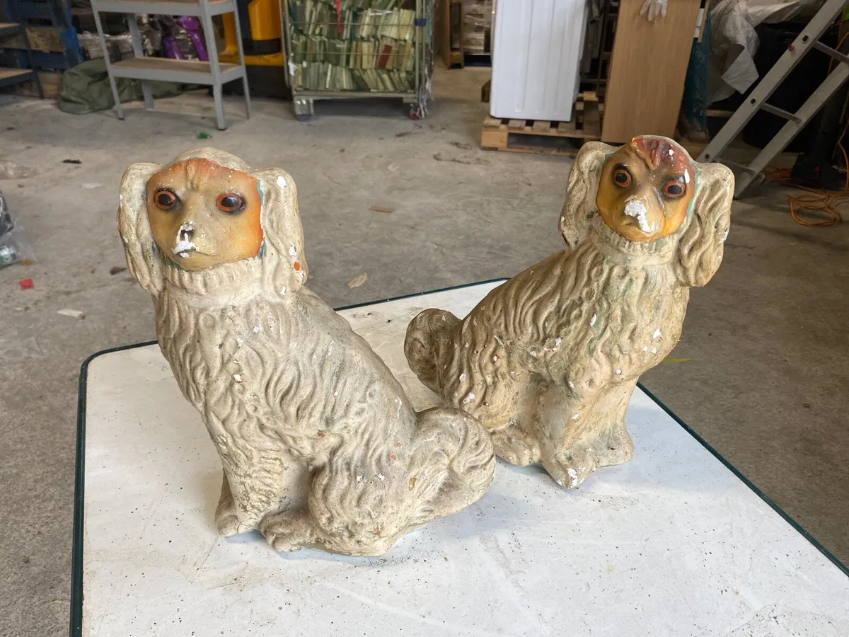 Antique dogs