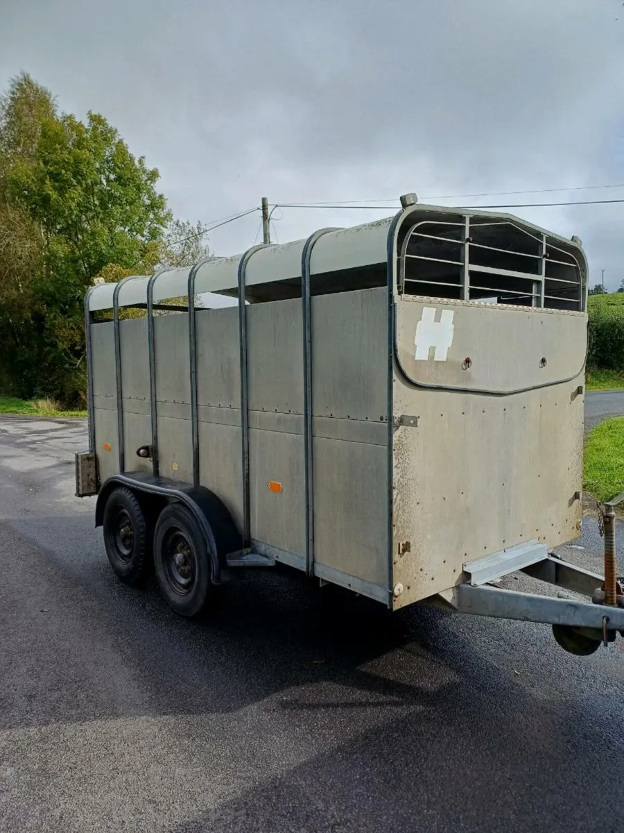Hudson 12ft  cattle trailer - Image 1
