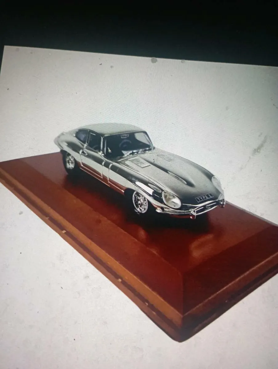 VINTAGE 1960 SILVER PLATED JAGUAR E  TYPE - Image 3