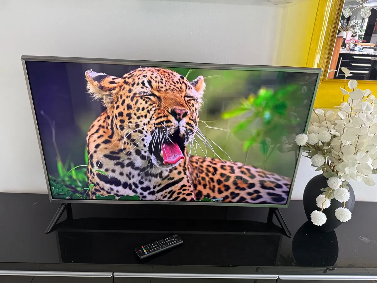 LG 43 inch SMART 4K ULTRA HD TV in swords - Image 1