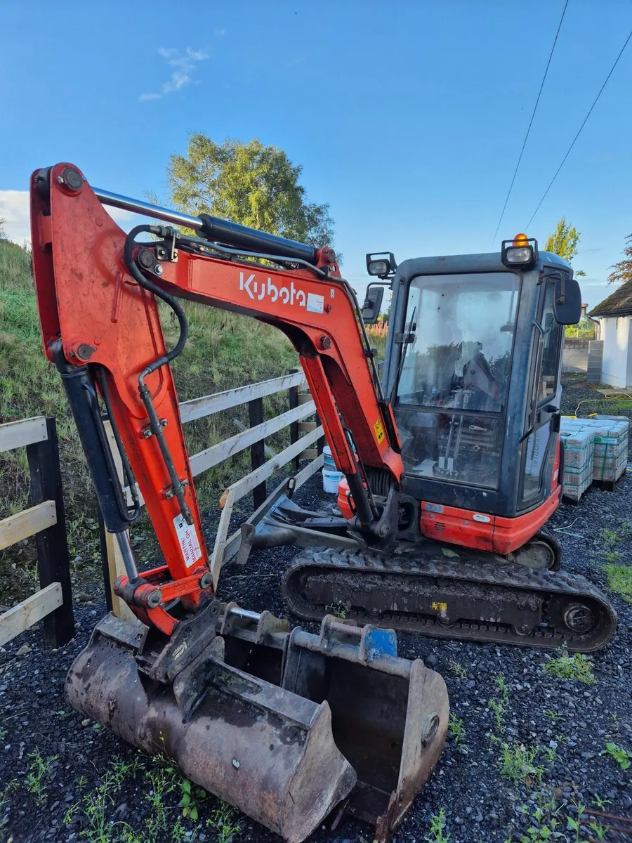Kubota kx61-3 excavator - Image 4