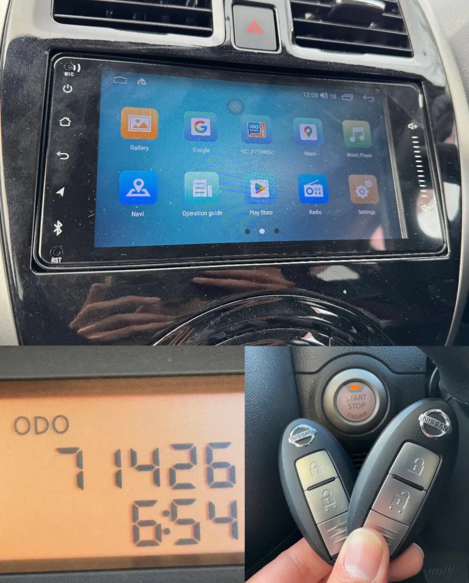 2013 NISSAN MARCH /MICRA. 71K KMS ONLY. AUTO 1.2L - Image 4