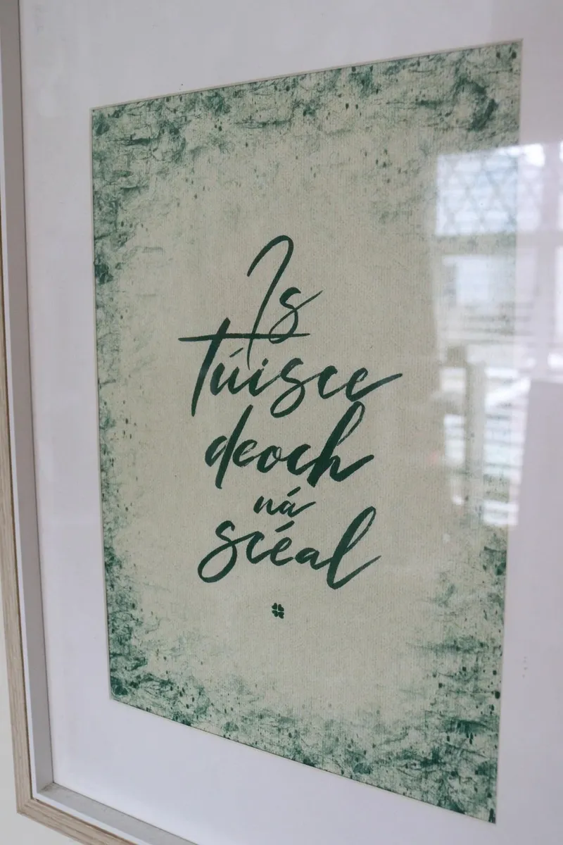 Gaeilge / Irish Framed Artwork - Image 4