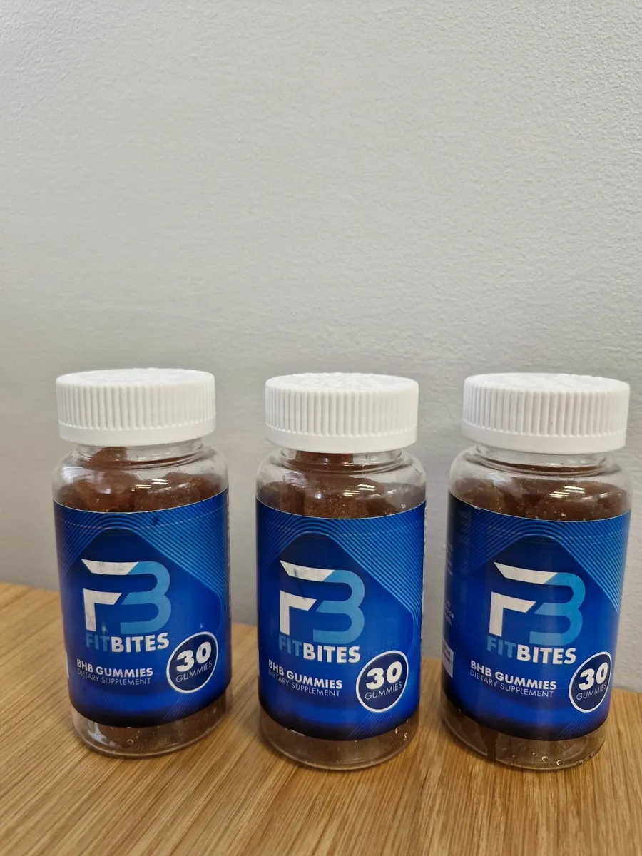FB Fitbites BHB Gummies selling three bottles toge - Image 1