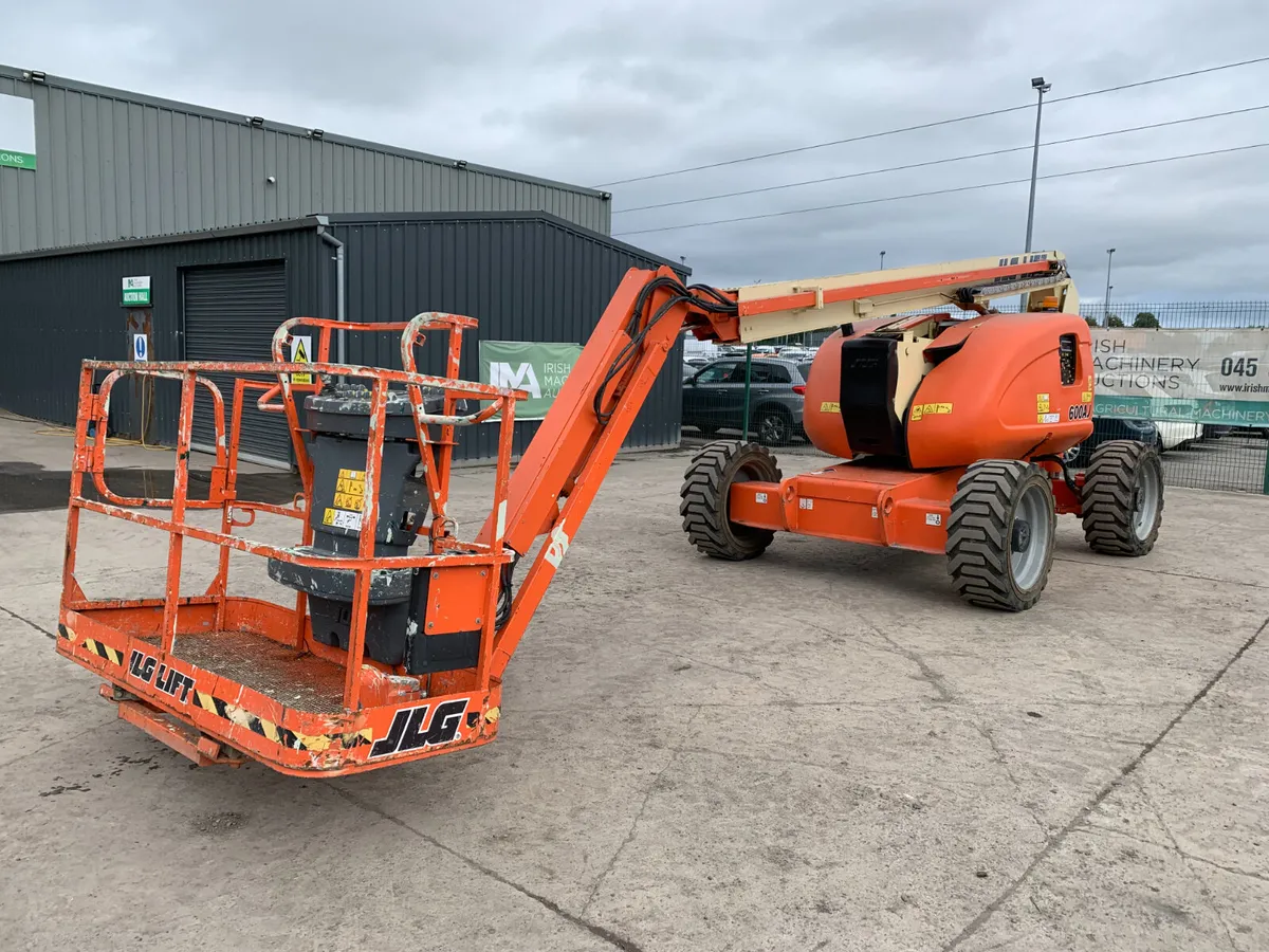 2008 JLG 600AJ 60FT DIESEL BOOM LIFT FOR AUCTION - Image 2