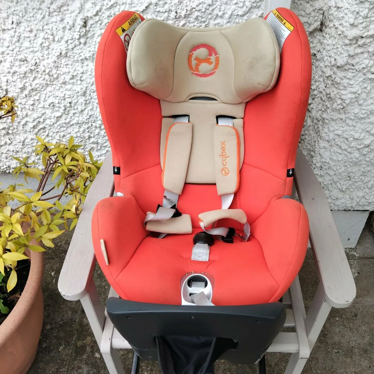 Cybex Orange Babyseat - Image 1