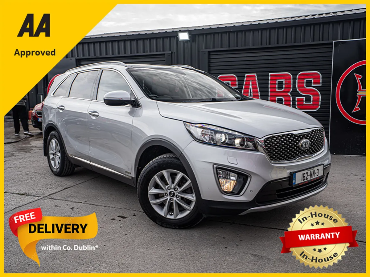 162 Sorento Platinum 4wd/FSH/Irish/1yr warranty - Image 1