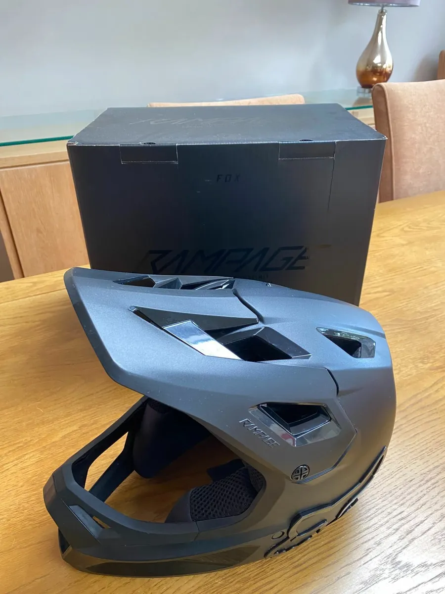 Fox Rampage Mountain Bike Full Face Helmet - Image 1