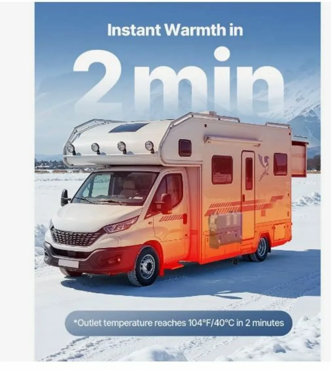 Diesel Heater, 8KW, DC 12V/24V - Image 2