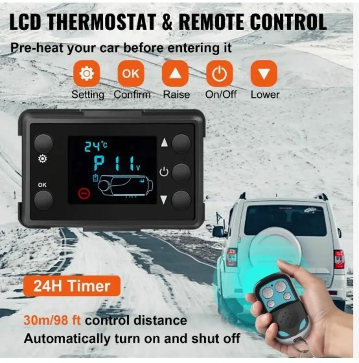 NEW Diesel Air Heater, 5KW 12V - Image 2