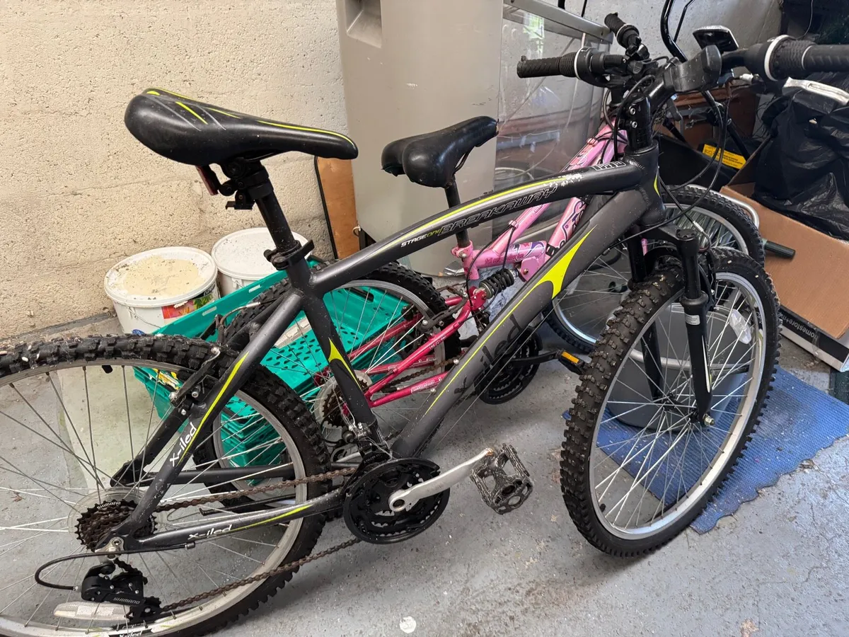 Bikes x 2 Kids Mountain Bikes