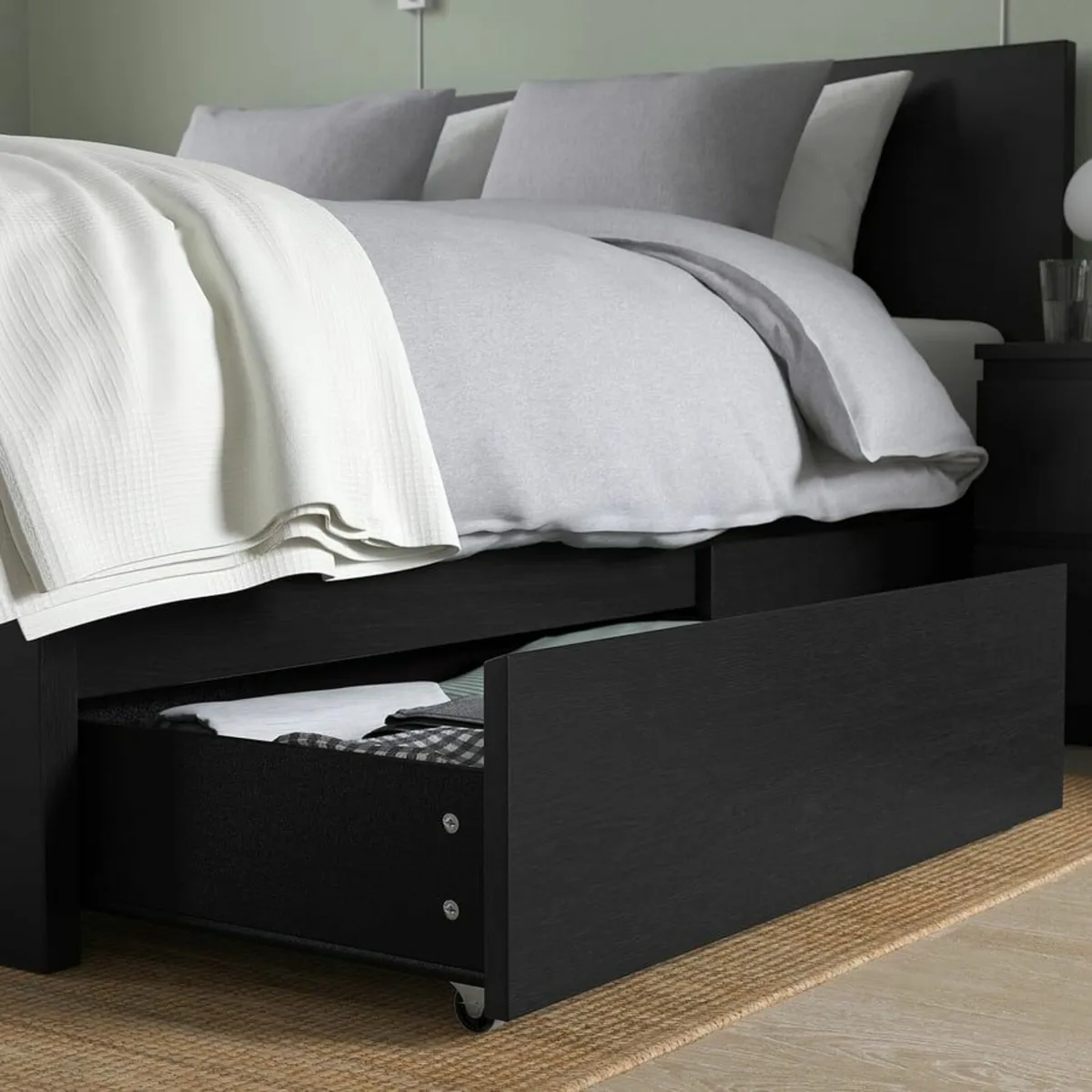 Double bed with drawers - Image 4