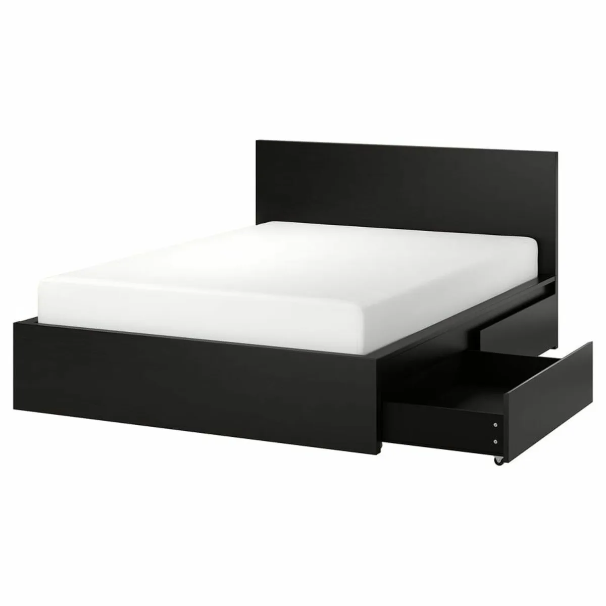 Double bed with drawers - Image 1