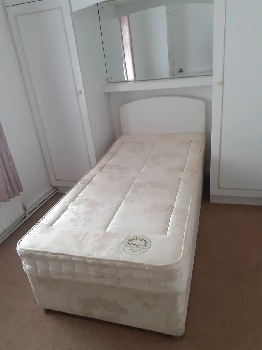 Single Bed  & Headboard - Image 1